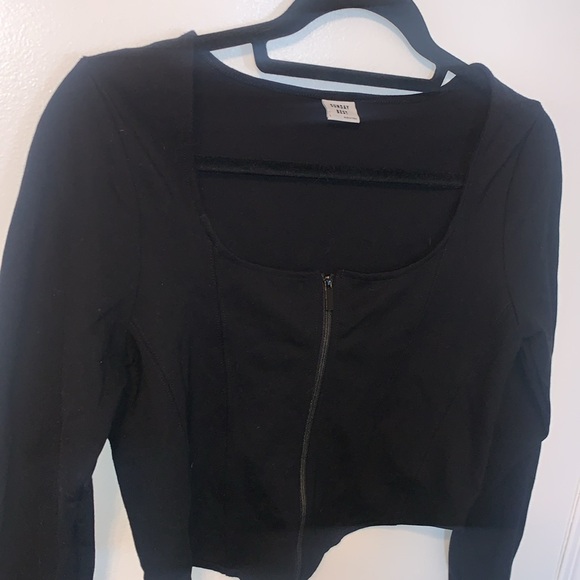 Sunday Best long sleeve corset top - Picture 2 of 4